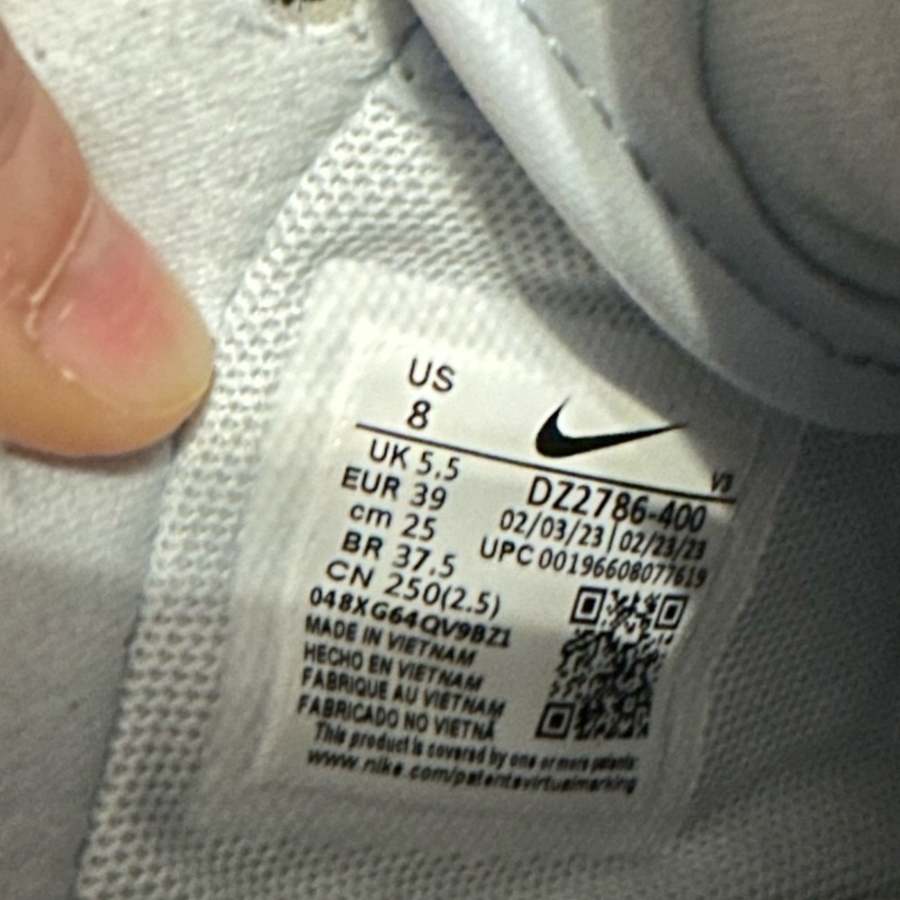 nike air force 1 powder blue - Picture 2 of 5